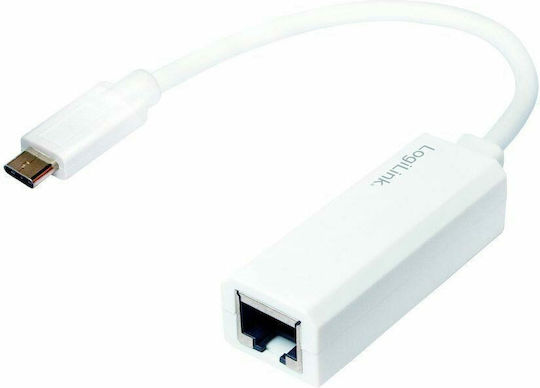 LogiLink UA0238 USB-C Адаптер За Мрежа С Проводниково Свързване Gigabit Ethernet