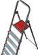Viovas Scară Din Aluminiu și Fier Cu 4+1 Trepte 105 cm