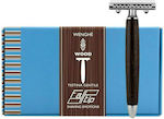 Fatip Wenge Wood Closed Comb Safety Razor