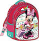 Diakakis Minnie 3 Cases School Bag Backpack Elementary, Elementary Multicolour with Water bottle holder