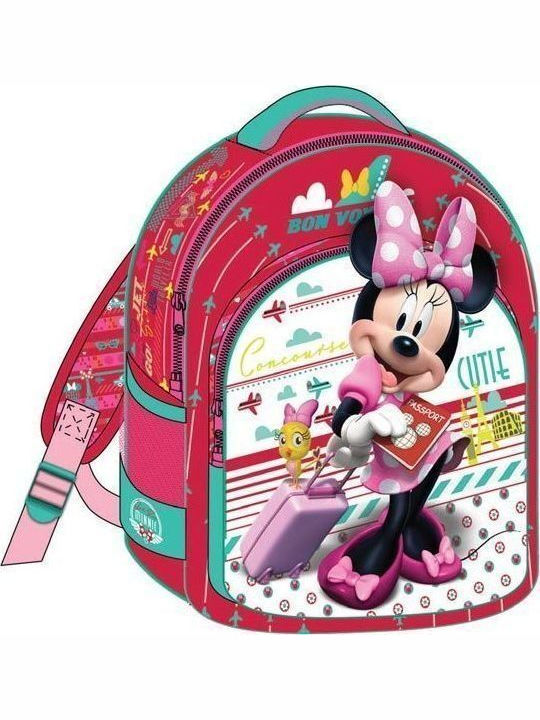 Minnie School Bag Backpack Kindergarten Multicolored