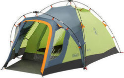 Coleman FastPitch Hub Drake 2 Zelt Σκηνή Camping Igloo Πράσινη με Διπλό Πανί 4 Εποχών για 2 Άτομα 140x110εκ.