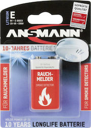 Ansmann Baterie De Litiu Pentru Detector De Fum 9V 1 Buc Ansmann Baterie De Litiu Pentru Detector De Fum 9V 1 Buc