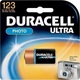 Duracell Ultra Μπαταρία Λιθίου CR123 3V Μιας Χρήσης (Long Life) 1τμχ