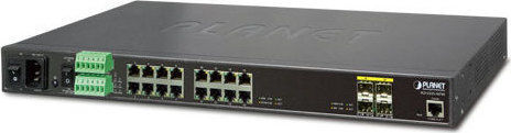 Planet IGS-5225-16T4S Managed L2 Switch with 16 Gigabit (1Gbps) Ethernet Ports and 4 SFP Ports