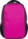 Pixelbags WY-A009-VC Schulranzen Rucksack Junior High-High School in Fuchsie Farbe