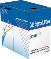 THL U/UTP Cat.6 Καλώδιο Ethernet 305m Γκρι
