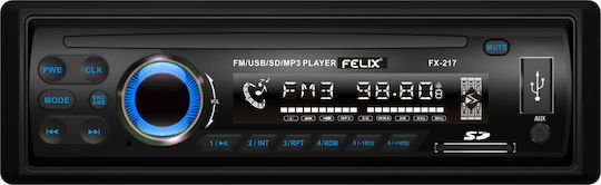 Felix Ηχοσύστημα Αυτοκινήτου Universal 1DIN (USB/AUX)