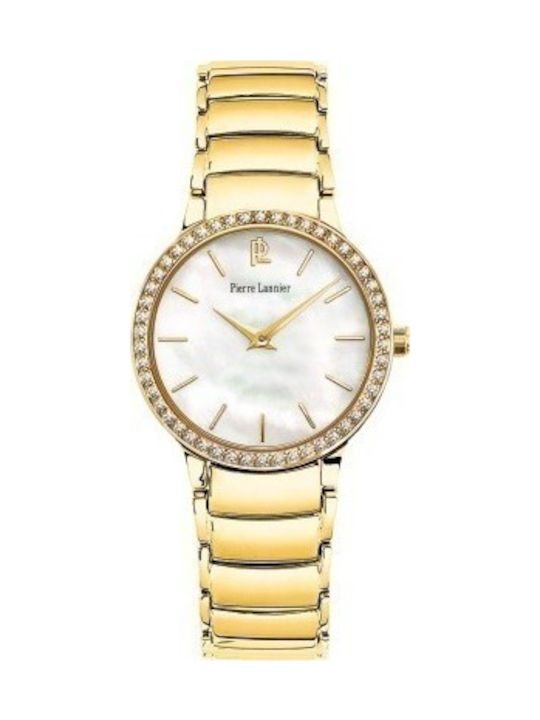 Pierre Lannier Watch with Gold Metal Bracelet 092K592