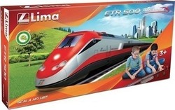 Lima Toys ETR 500 Frecciarossa Set mit Zug für 3++ Jahre