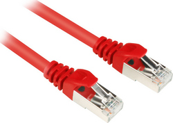 Sharkoon S/FTP Cat.6 Καλώδιο Ethernet 3m Κόκκινο Sharkoon S/FTP Cat.6 Καλώδιο Ethernet 3m Κόκκινο