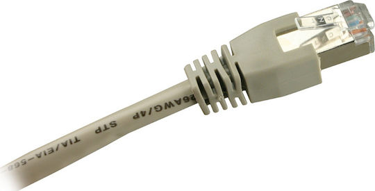 Sharkoon U/UTP Cat.6 (Gigabit) Καλώδιο Δικτύου Ethernet 5m Γκρι