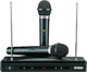 WVNGR Karaoke System with Wireless Microphones in Black Color