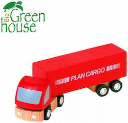 Plan Toys Φορτηγό Κοντέινερ Truck for 3++ Years 6006