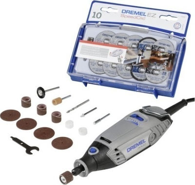 Dremel 3000 JC + SC 690 Accessory Kit Περιστροφικό Πολυεργαλείο 130W με Ρύθμιση Ταχύτητας