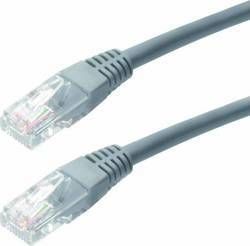 Bridge Cable 47213 U/UTP Cat.6 Καλώδιο Ethernet 1m Γκρι
