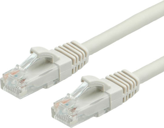 Roline U/UTP Cat.6 (Gigabit) Καλώδιο Δικτύου Ethernet 7m Γκρι