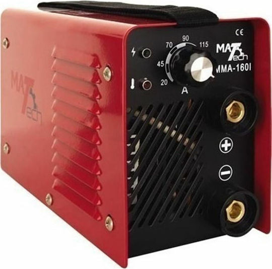 Mat-tech MMA-1601 Ηλεκτροκόλληση Inverter MMA με Μέγιστο Ρεύμα Συγκόλλησης 160A και Κύκλο Εργασίας 60%