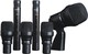 Lewitt Beat Kit 6 Σετ Δυναμικό Μικρόφωνο XLR Shock Mounted για Studio