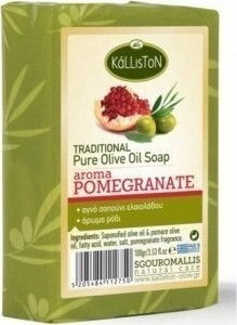 Kalliston Pure Olive Oil Soap Pomegranate 100gr