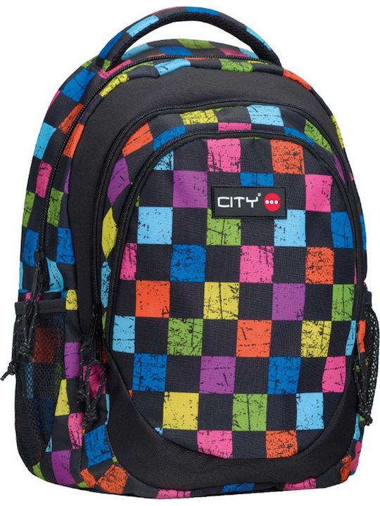 Lyc Sac One The Jock Big Squares School Backpac...