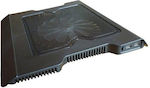 ΝΒ 883 Cooling Pad for Laptop up to 15" with 1 Fan and Lighting