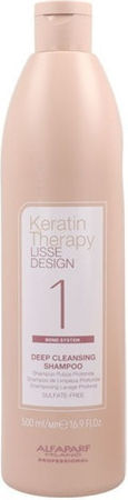 Alfaparf Milano Professional Lisse Desing Therapy Deep Cleansing Shampo Σαμπουάν Βαθύ Καθαρισμού & Λείανσης για Εύθραυστα Μαλλιά 500ml