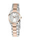 Jacques Lemans Liverpool Watch with Pink Gold Metal Bracelet