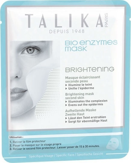 Talika Bio Enzymes Brightening Маска За Лице за Блясък 1бр 20гр