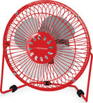 Esperanza USB Office/Home Rotating Fan Red Yugo Red EA149R