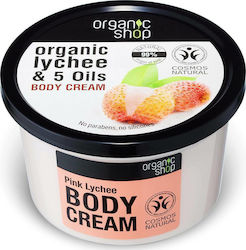 Organic Shop Личи и 5 масла Хидратиращ Крем за ...