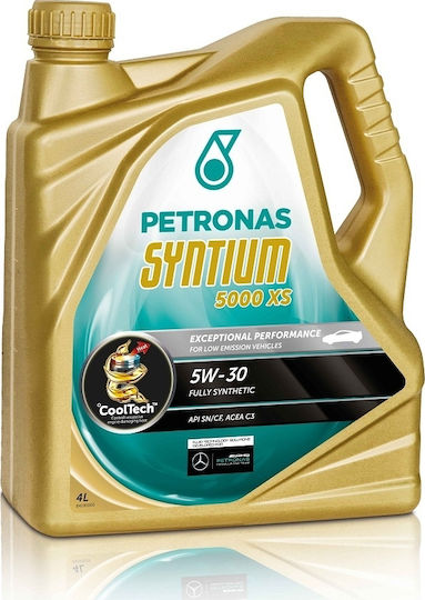 Petronas Syntium 5000 XS Synthetic Car Oil 5W-30 4lt
