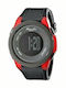 Kenneth Cole Digital Men's Watch 47mm Battery with Black Rubber Strap