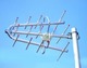 Mistral Wind UHF Antenna Outdoor TV Antenna (Does not Require Power Supply) Silver