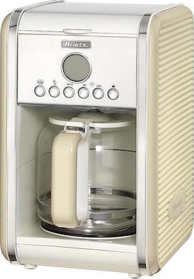 Ariete 1342 Vintage Programmable Filter Coffee Machine 960W Beige