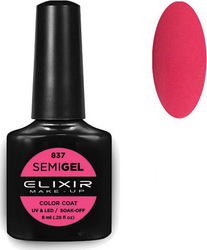 Elixir Semi Gel Semi-Permanent Nail Polish 837 ...