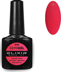 Elixir Semi Gel Semi-Permanent Nail Polish 838 ...