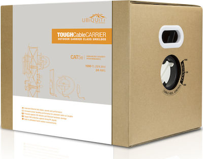 Ubiquiti S/FTP Cat.5e Кабел за Ethernet мрежа за външна употреба без конектори 1м Черен 1бр