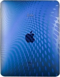 iLuv Flexi-Clear Case Wave iPad Back Cover Μπλε