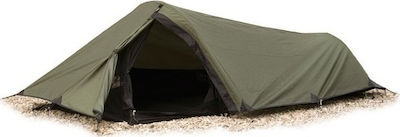 Snugpak Ionosphere 1 Winter Camping Tent Climbing Khaki with Double Cloth for 1 People Waterproof 5000mm 265x100x70cm