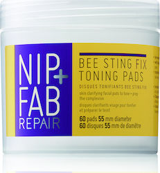 Nip+Fab Bee Sting Fix Toning Pads Peeling for Face in 60 Pads Nip+Fab Bee Sting Fix Toning Pads Peeling for Face in 60 Pads