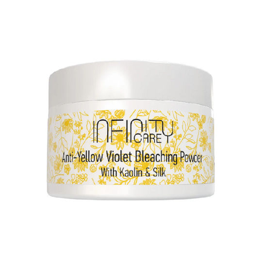 Qure Anti-Yellow Violet Pulver Aufheller mit Kaolin & Seide 50gr