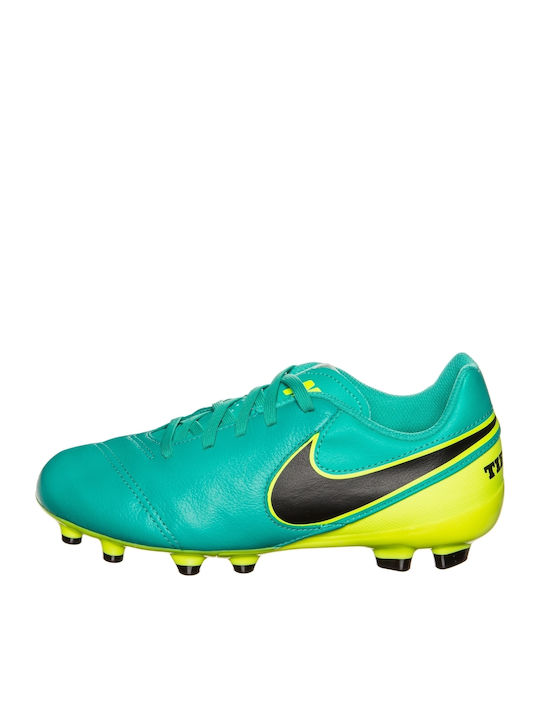 Tiempo Legend Vi Fg FG Παιδικά Ποδοσφαιρικά Παπούτσια με Τάπες Πράσινα