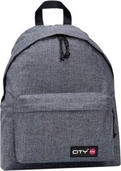 Lyc Sac City The Drop Melange Grey Bag Backpack Gray 24Liters