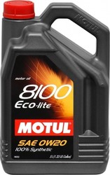 Motul Autoöl 8100 Eco-Lite 0W-20 5Es