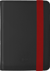4-OK Folder Stand Flip Cover Μαύρη (Universal 8")