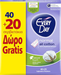 Every Day All Cotton Normal Σερβιετάκια 40τμχ & 20τμχ