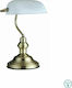 Globo Lighting Office Lamp Banker for Socket E27 in Bronze Color