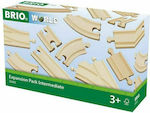 Brio Toys Expansion Pack Intermediate Railroad Tracks for 3++ Years