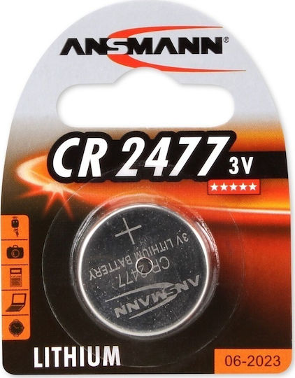 Ansmann Batterie Lithium für Uhren CR2477 3V 1Stück